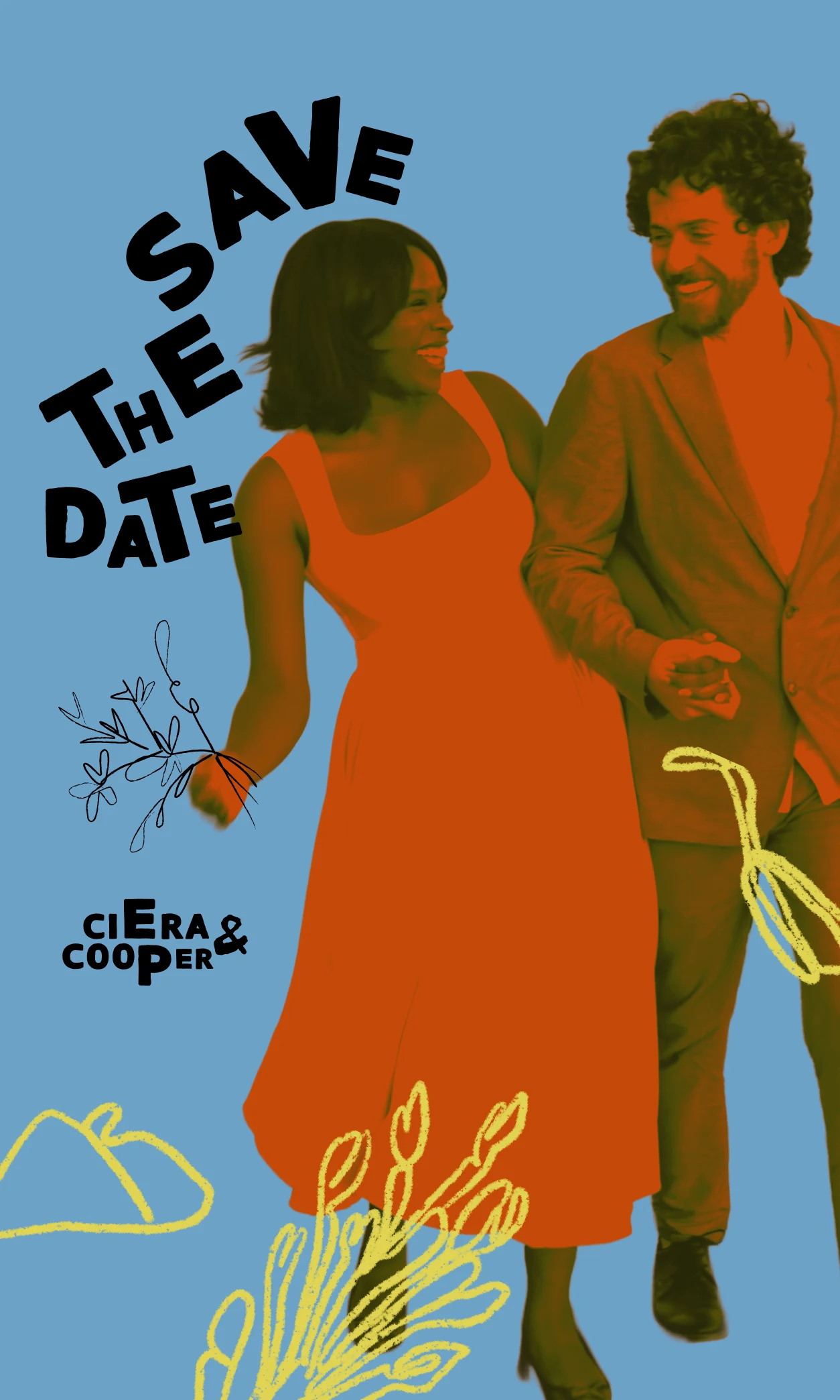 Save the date — Ciera & Cooper, Mexico City, October 2027
